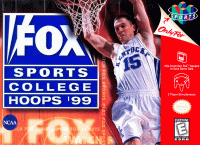 FOX Sports College Hoops '99 Nintendo 64  box art